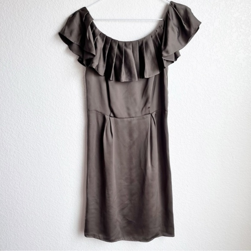 Banana Republic silk dress lightweight brown 0